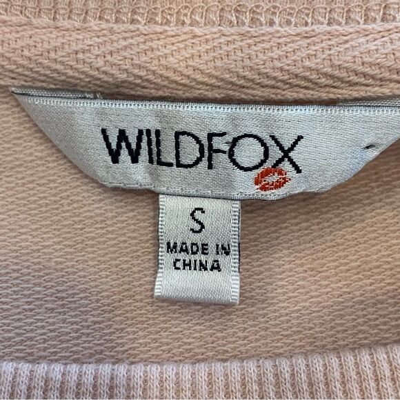 Wildfox But First Cocktails Sweatshirt Size Small - Picture 6 of 10